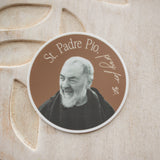 St. Padre Pio Sticker