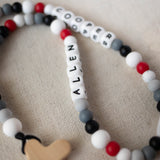 Black & Red | Custom Baby Rosary