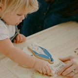 Mary's Garden Wooden Puzzle