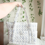 Fearfully and Wonderfully Made Cotton Quilted Tote Bag