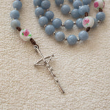 Blue & Roses Rosary