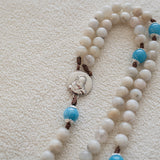 White St. Padre Pio Rosary