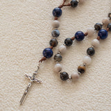 Blue & Black Rosary