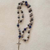 Blue & Black Rosary