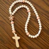 Beige Flower Baby Rosary [limited edition]
