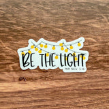 Be the Light Sticker