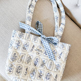 Fearfully and Wonderfully Made Cotton Quilted Tote Bag