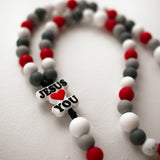 Jesus Loves You | Custom Baby Rosary