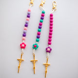 The Little Flower Children's Keychain