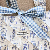 Fearfully and Wonderfully Made Cotton Quilted Tote Bag