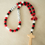 Red Tractor | Custom Baby Rosary