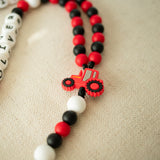 Red Tractor | Custom Baby Rosary