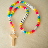 Bright Floral | Custom Baby Rosary