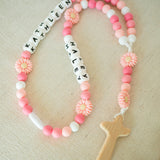 Therese Pink | Custom Baby Rosary