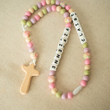 Pastel Floral | Custom Baby Rosary