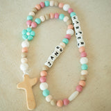 Dorothy Aqua | Custom Baby Rosary