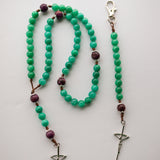 Teal & Purple [one of a kind]