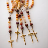 Orange & Dark Plum [one of a kind]