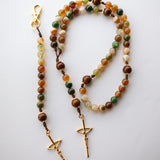 Green, Brown & Gold [one of a kind]