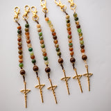 Green, Brown & Gold [one of a kind]