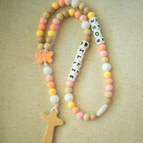 Kateri Orange | Custom Baby Rosary