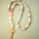 Kateri Light Pink | Custom Baby Rosary