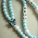 Anne - Blue | Custom Baby Rosary